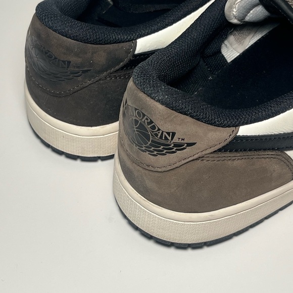 Air Jordan 1 Retro Low OG Sail/Black Dark Mocha Men\'s Size 13 CZ0790-102